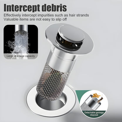 Serenoven Pop-Up DrainGuard™ Sink Stopper